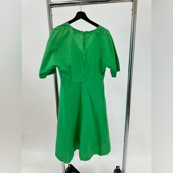 Chic Green Midi Dress - Picture 4 of 14